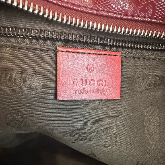 Gucci red tote bag - Picture 11 of 15